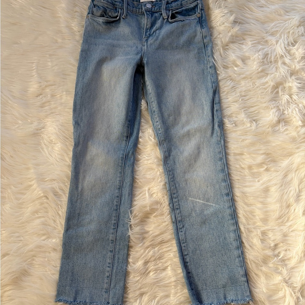 Frame Le High Rise Straight Leg Jeans - Picture 2 of 7